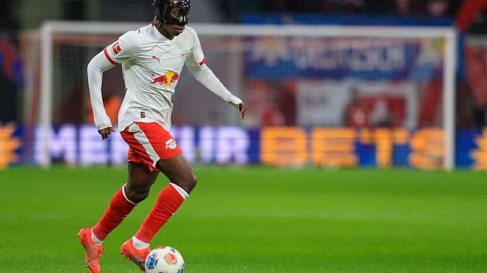Leipzig's Yan Diomande has been called up to the Ivory Coast squad for the Africa Cup. (Archive picture) / Photo: Jan Woitas/dpa