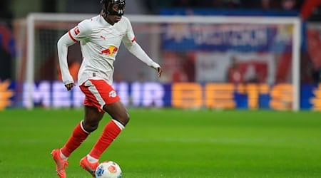 Гравець "Лейпцига" Ян Діоманде викликаний до складу збірної Кот-д'Івуару на Кубок Африки. (Архівне фото) / Фото: Jan Woitas/dpa