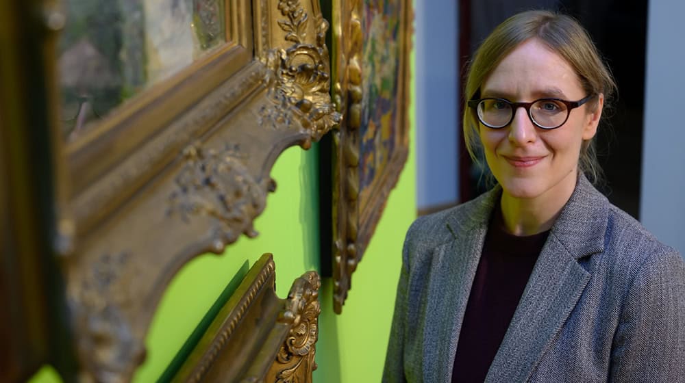Fanny Stoye will continue to manage the Natural History Cabinet Museum in Waldenburg until the end of the year / Photo: Hendrik Schmidt/dpa