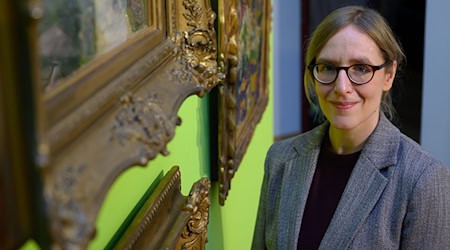 Fanny Stoye will continue to manage the Natural History Cabinet Museum in Waldenburg until the end of the year / Photo: Hendrik Schmidt/dpa
