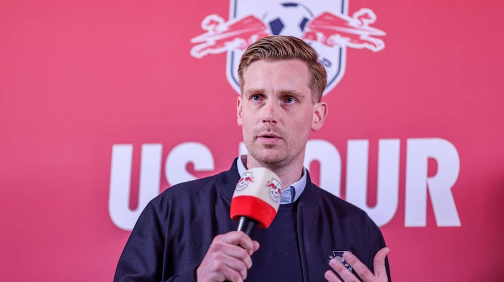 RB Leipzig boss Johann Plenge has high goals for the Bulls. (Archive picture) / Photo: Jan Woitas/dpa