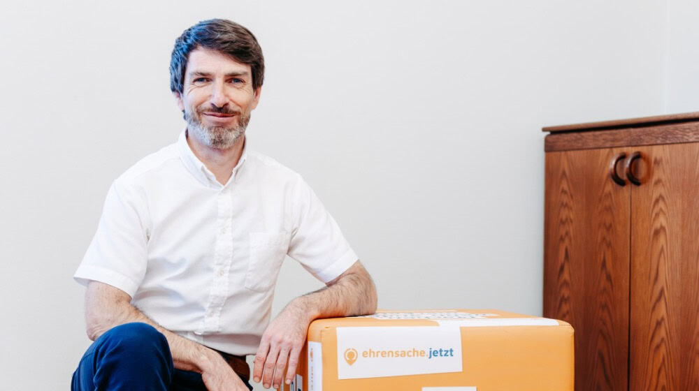 Ron Günther, regionaler Koordinator der Ehrenamtsplattform. Foto: Bürgerstiftung Dresden – Christin Wetzel  