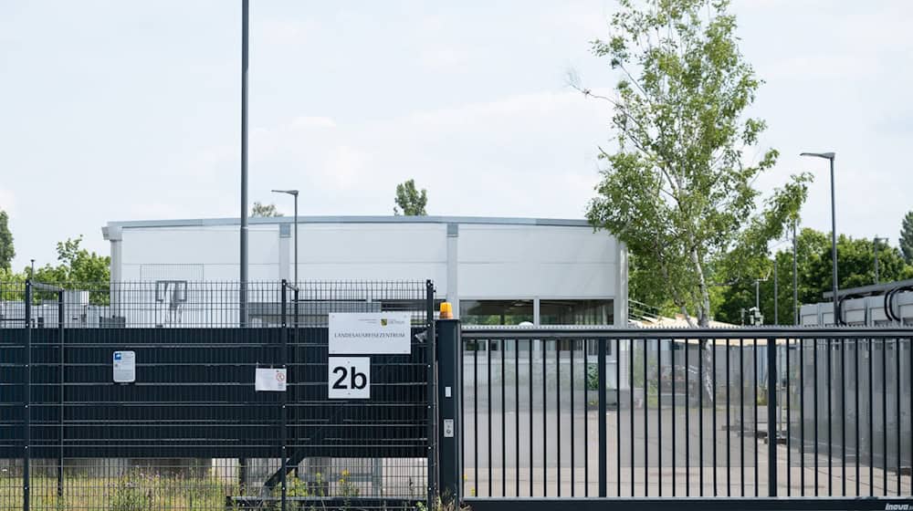 The state exit center began operations in June. (Archive photo) / Photo: Sebastian Kahnert/dpa