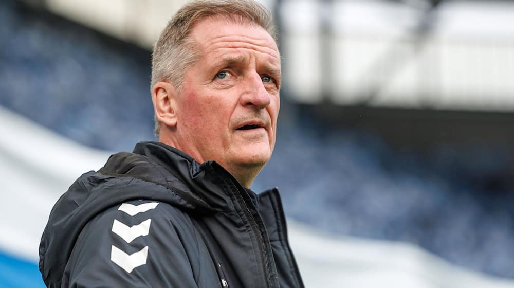 Coach Petrik Sander was not dissatisfied with his team's performance / Photo: Andreas Gora/dpa