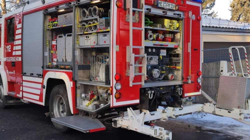 Feuerwehr im Einsatz. Foto: Feuerwehr Moritzburg