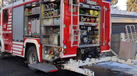 Feuerwehr im Einsatz. Foto: Feuerwehr Moritzburg