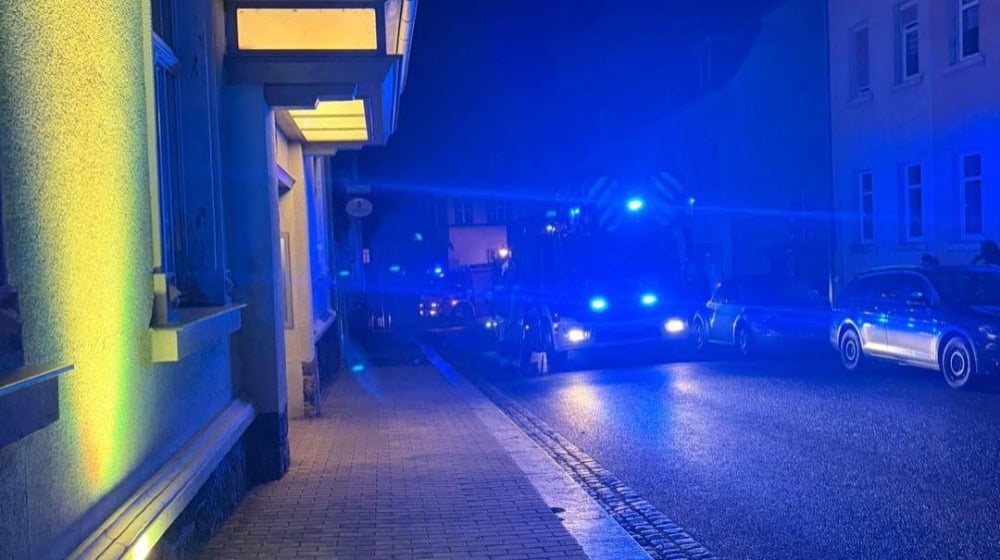 Feueralarm im Sachsenhof Nossen. Foto: Feuerwehr Nossen