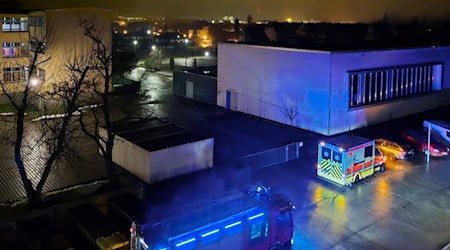 Einsatz in Gröditz. Fotos: Feuerwehr Gröditz