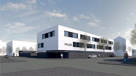 Polizeirevier Döbeln. Bildquelle: H2 Architektur