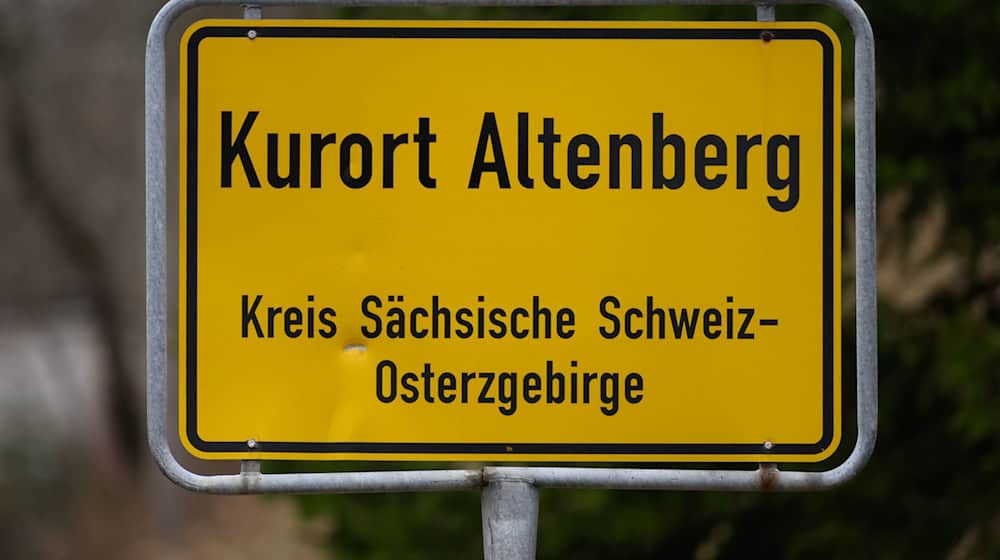 Altenberg in the Eastern Ore Mountains has elected a new mayor. (Symbolic image) / Photo: Robert Michael/dpa