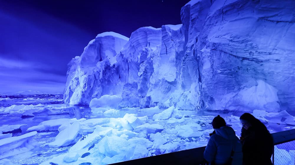 The icy and fascinating world of Antarctica is shown as a 360-degree image / Photo: Jan Woitas/dpa