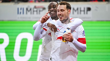 David Raum entschied die Partie mit dem 3:0. / Foto: Harry Langer/dpa