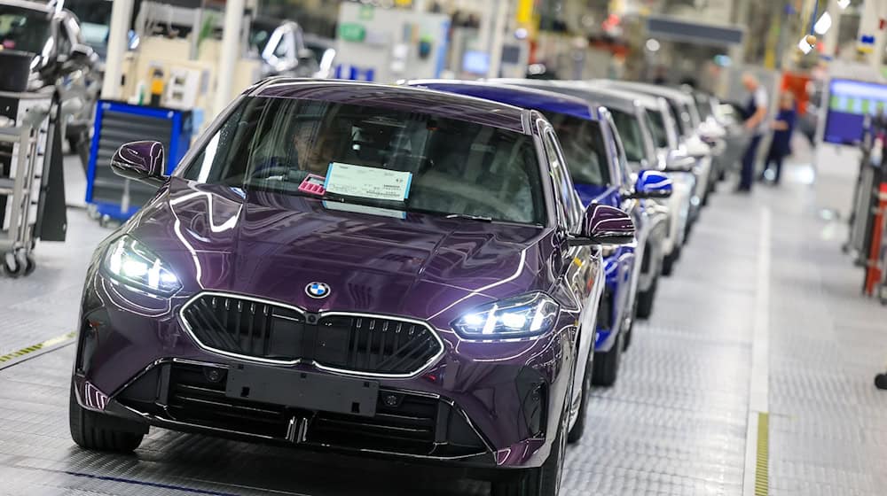 BMW has built more than one million cars in Germany. (archive picture) / Photo: Jan Woitas/dpa