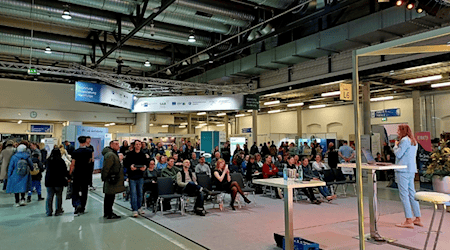 Blick in die Messe KarriereStart. Foto: Ortec