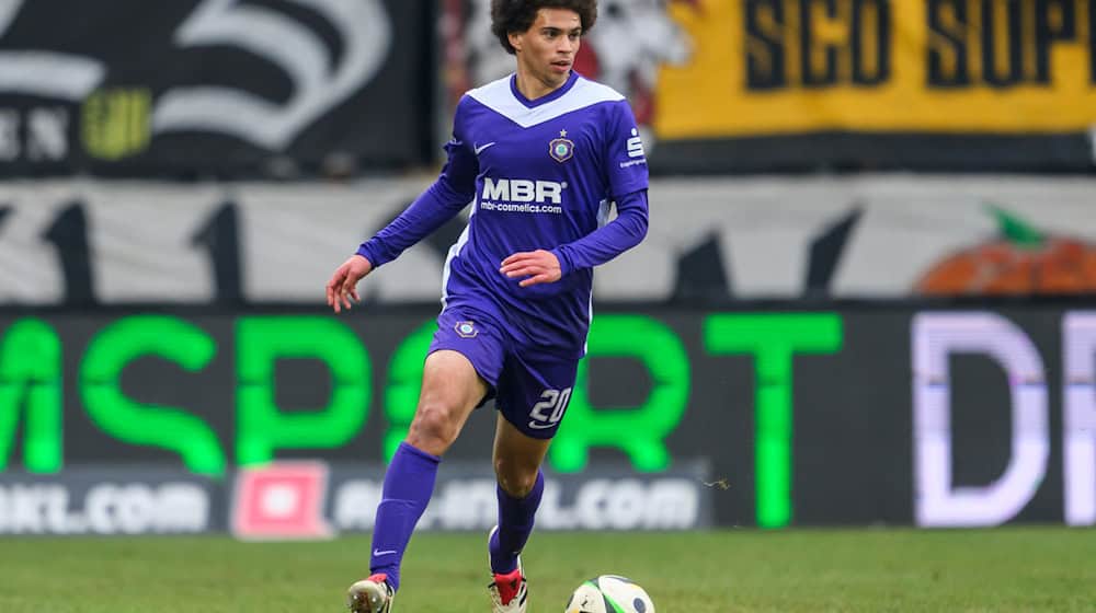 Auer goal scorer: Jonah Fabisch. (Archive picture) / Photo: Robert Michael/dpa