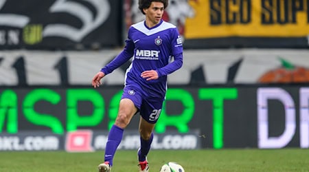 Auer goal scorer: Jonah Fabisch. (Archive picture) / Photo: Robert Michael/dpa
