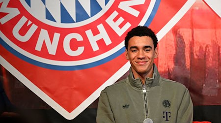 Freut sich auf die Rückkehr in den Bayern-Kader: Jamal Musiala. (Archivbild) / Foto: Uwe Lein/dpa