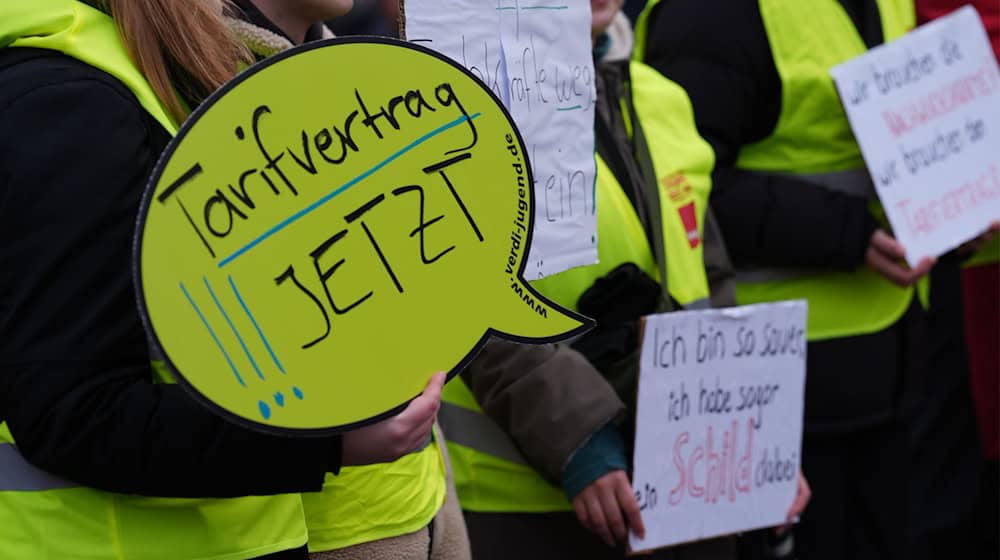 Zu den Forderungen der Gewerkschaft gehört auch die flächendeckende Einführung eines Tarifvertrags für studentische Beschäftigte. (Archivbild) / Foto: Marcus Brandt/dpa
