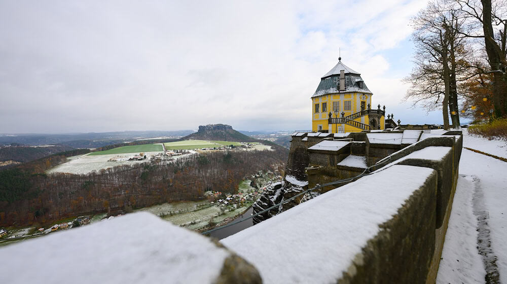 During a major cleaning, the permanent exhibition at Königstein Fortress is cleaned - visitors benefit from a reduced admission price. (Archive image) / Photo: Robert Michael/dpa