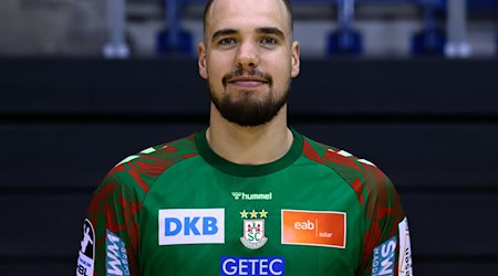 Verlässt Magdeburg: Tim Zechel. (Archivbild) / Foto: Hendrik Schmidt/dpa