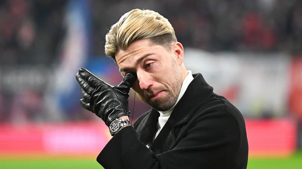 Kevin Kampl was in tears at his farewell last weekend. / Photo: David Hammersen/dpa