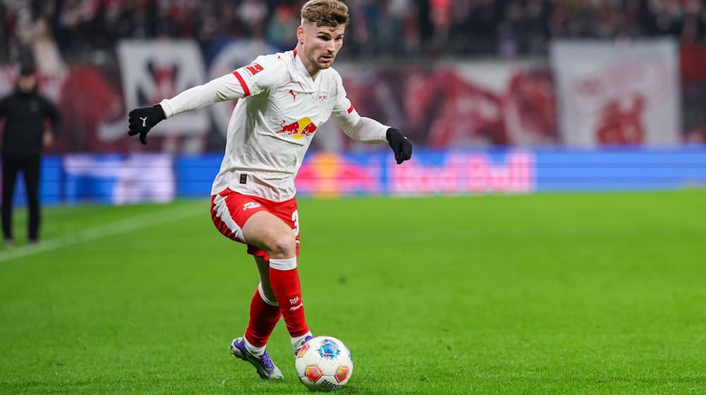 Farewell to the Bundesliga? Timo Werner is about to move to the USA (archive photo) / Photo: Jan Woitas/dpa