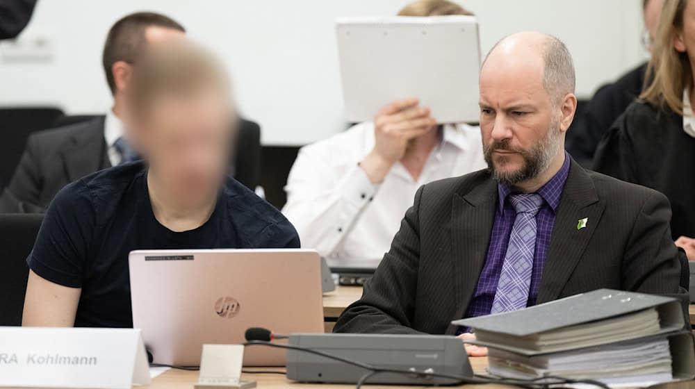 Der mutmaßliche Rädelsführer der «Sächischen Separatisten» hatte am Montag die Existenz der militanten Neonazi-Gruppe abgestritten. (Archivbild) / Foto: Sebastian Kahnert/dpa Pool/dpa