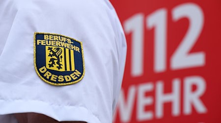 Nächtlicher Brand schreckt 150 Mieter in Dresden auf. (Symbolbild) / Foto: Robert Michael/dpa