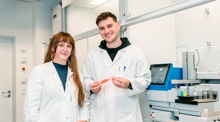 Johanna Trommer und Tobias Krönke: Teil des Teams hinter dem neuen Diagnostik-Werkzeug für Krebs.