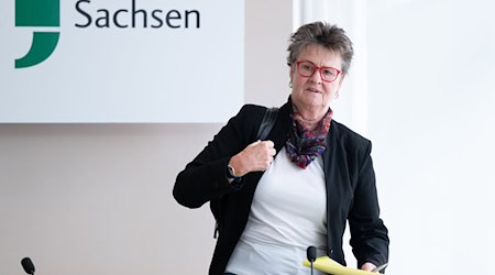 Im September hatte Sabine Zimmermann (BSW) angekündigt, sich aus der Politik zurückzuziehen. (Archivbild) / Foto: Sebastian Kahnert/dpa