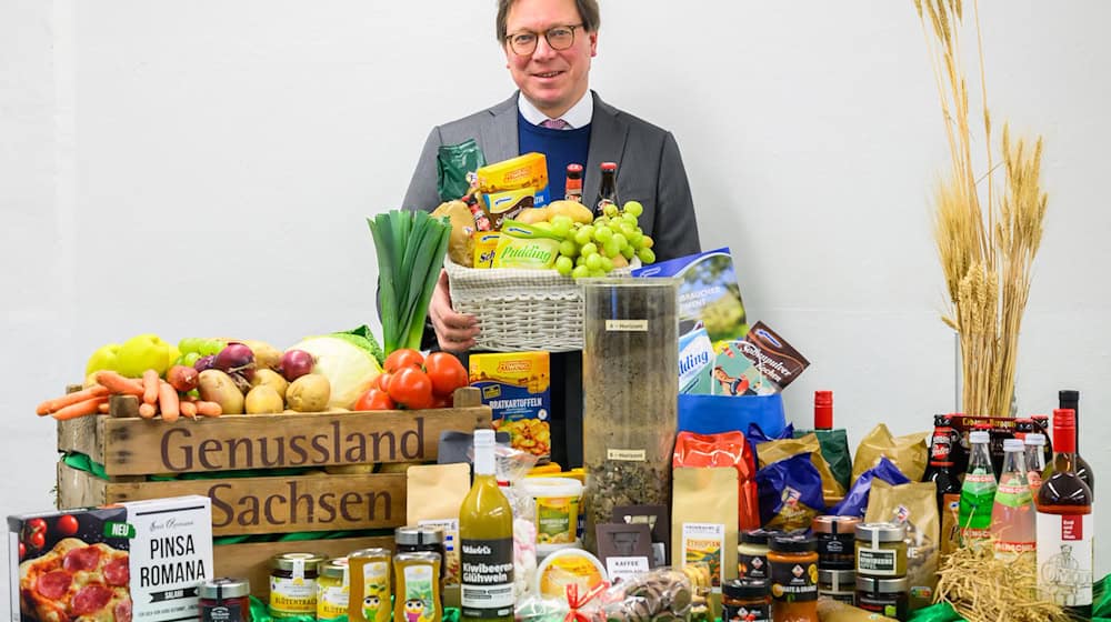 Agriculture Minister Georg-Ludwig von Breitenbuch (CDU) visits the Green Week at the start on January 19 / Photo: Robert Michael/dpa