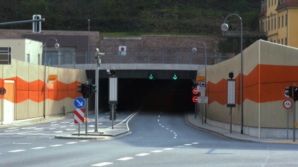 Der Schottenbergtunnel in Meißen. Foto: Stadt Meißen