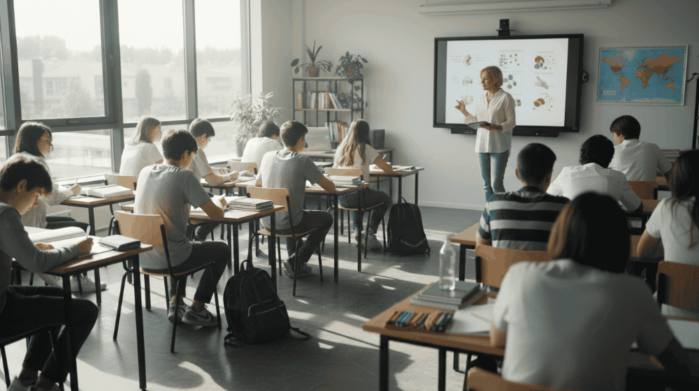 Gruppennachhilfe ermöglicht individuelle Förderung bei gleichzeitiger sozialer Lerndynamik. / Bild: KI-generiert mit Nano Banana 