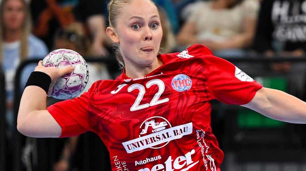 Rikke Hoffbeck Petersen and Thüringer HC lived up to their role as favorites against bottom-placed Buxtehude / Photo: Sven Hoppe/dpa