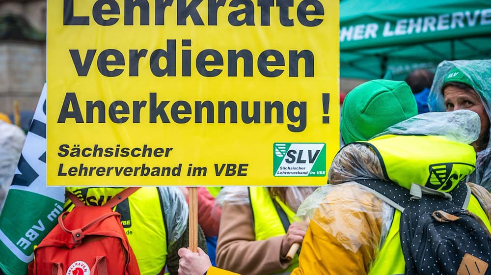 There is a warning strike at schools in the Zwickau area. (Archive image) / Photo: Kristin Schmidt/dpa-Zentralbild/dpa