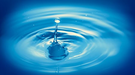 Under extreme pressure and heat, water becomes super conductive.