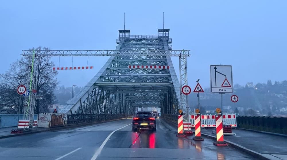 Die Sanierung des Blauen Wunders gehört zu den großen Infrastruktur-Projekten der Stadt Dresden, die 2026 angegangen werden. Foto: CdH