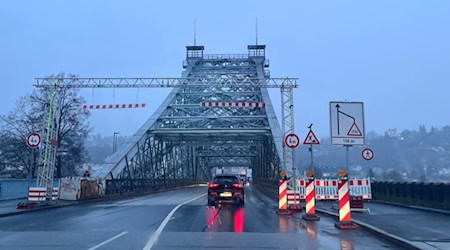 Die Sanierung des Blauen Wunders gehört zu den großen Infrastruktur-Projekten der Stadt Dresden, die 2026 angegangen werden. Foto: CdH