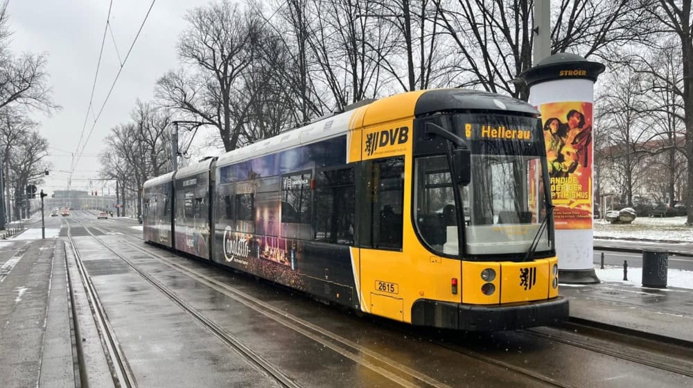 Die Linie 8 wird vom 2. bis zum 5. Februar in der Zeit zwischen 9 und 15 Uhr nicht an der Sachsenallee halten. Foto: CdH