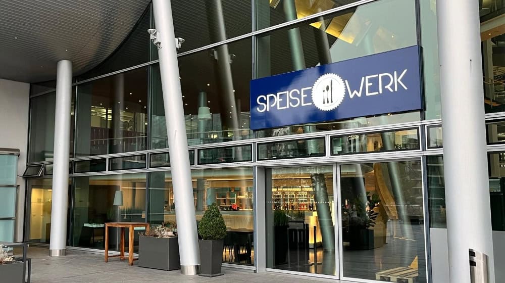 Nach "Lesage" und "e-Vitrum" der dritte gastronomische Anbieter in der Gläsernen Manufaktur: das Speisewerk. Foto: CdH