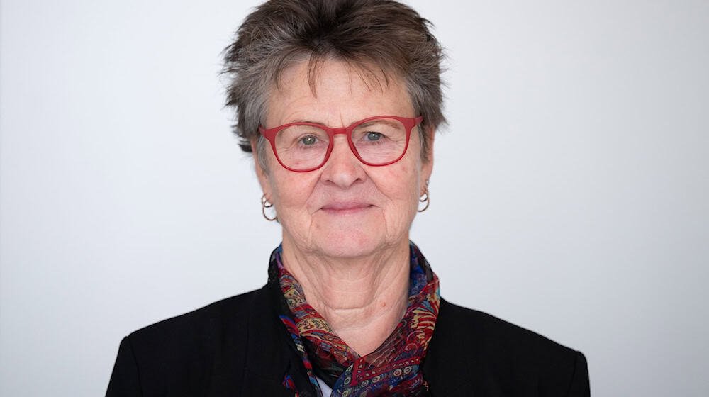 The Saxon BSW parliamentary group leader Sabine Zimmermann is not worried about the future of her party. (Archive photo) / Photo: Sebastian Kahnert/dpa