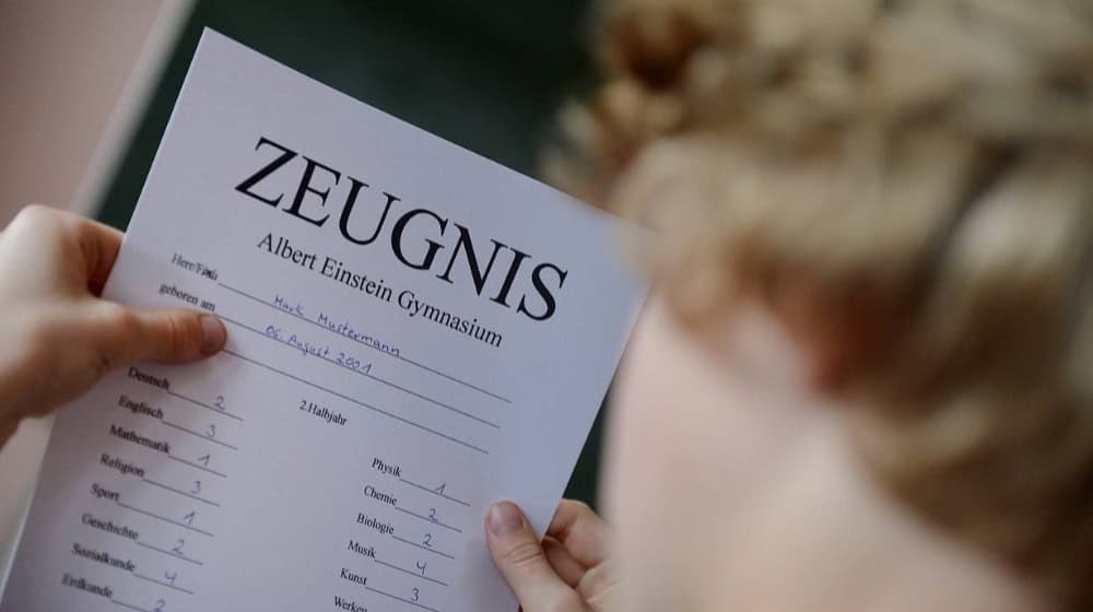 Freitag gibt es Zeugnisse. Foto: privat