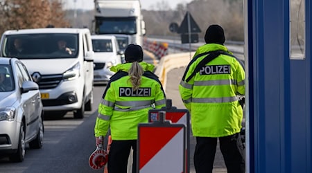 Federal police: far fewer unauthorized entries across Saxony. (Archive image) / Photo: Patrick Pleul/dpa