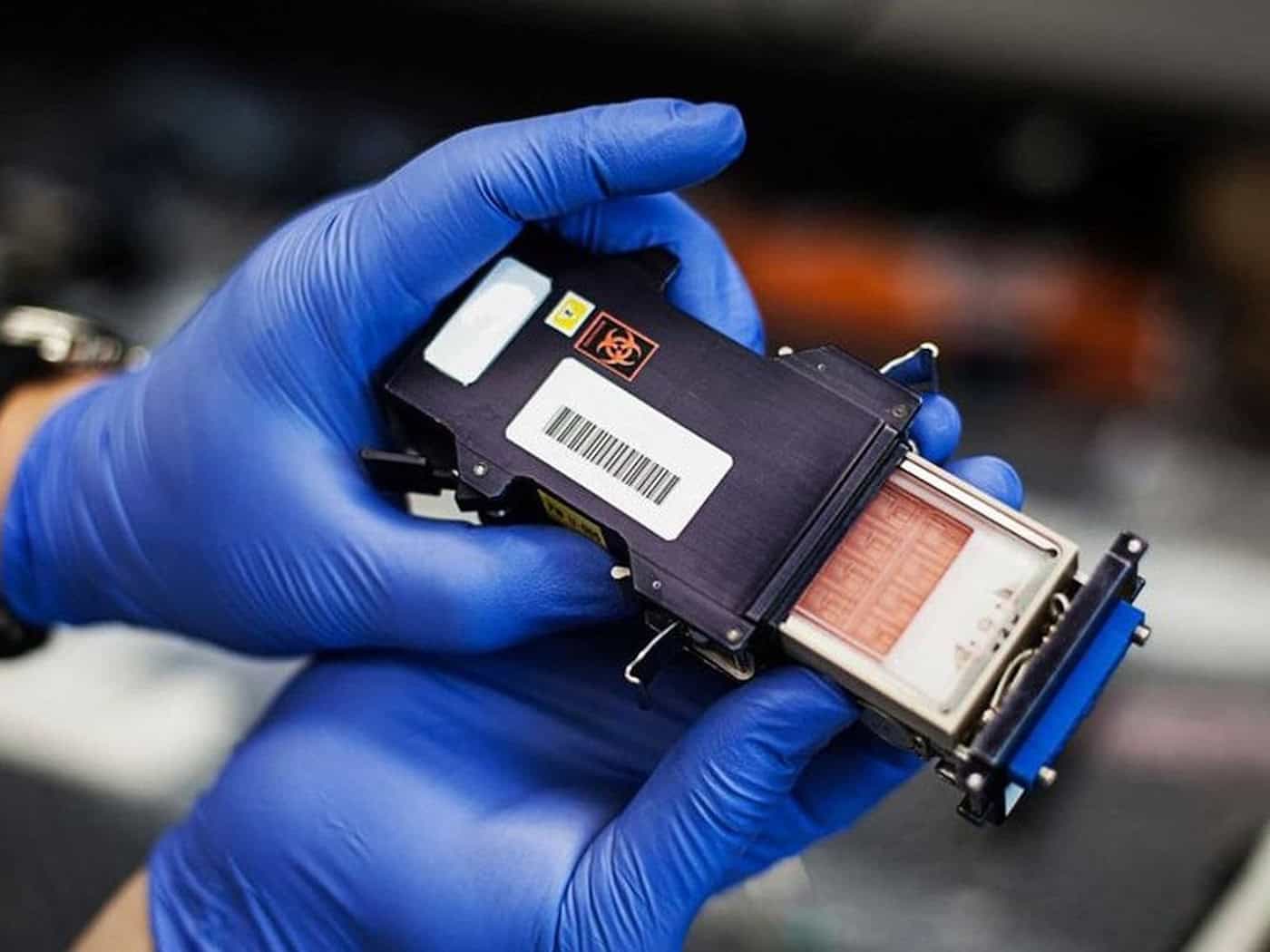 A cell box experiment chamber: the Dresden liver organoids travel into space in these smartphone-sized mini-laboratories. © yuri GmbH