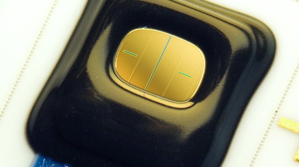 The Fraunhofer IPMS chip measures pH values in the smallest of spaces. © Fraunhofer IPMS