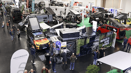 Reisemesse Dresden: Caravaning im Trend. Fotos: Ortec