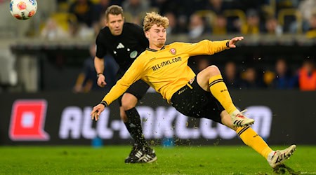 Dominik Kother spielt die restliche Saison in Duisburg. (Archivbild) / Foto: Robert Michael/dpa
