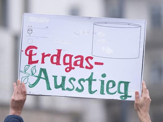 Another road blockade for climate protection in Dresden