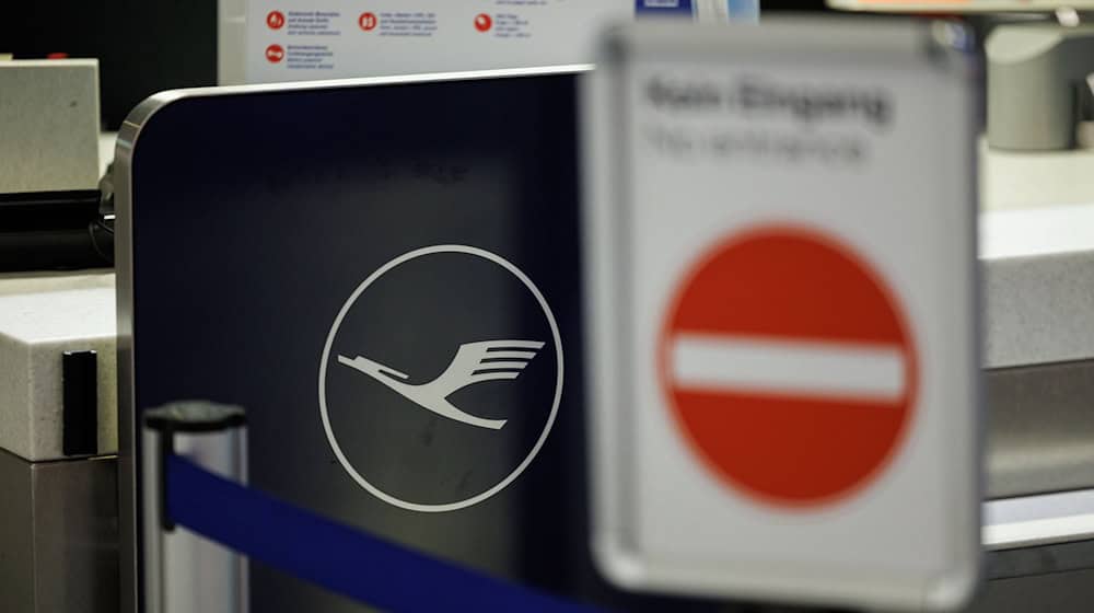 Auch an den sächsischen Airports gehen keine Flüge der Lufthansa.  / Foto: Hannes P. Albert/dpa