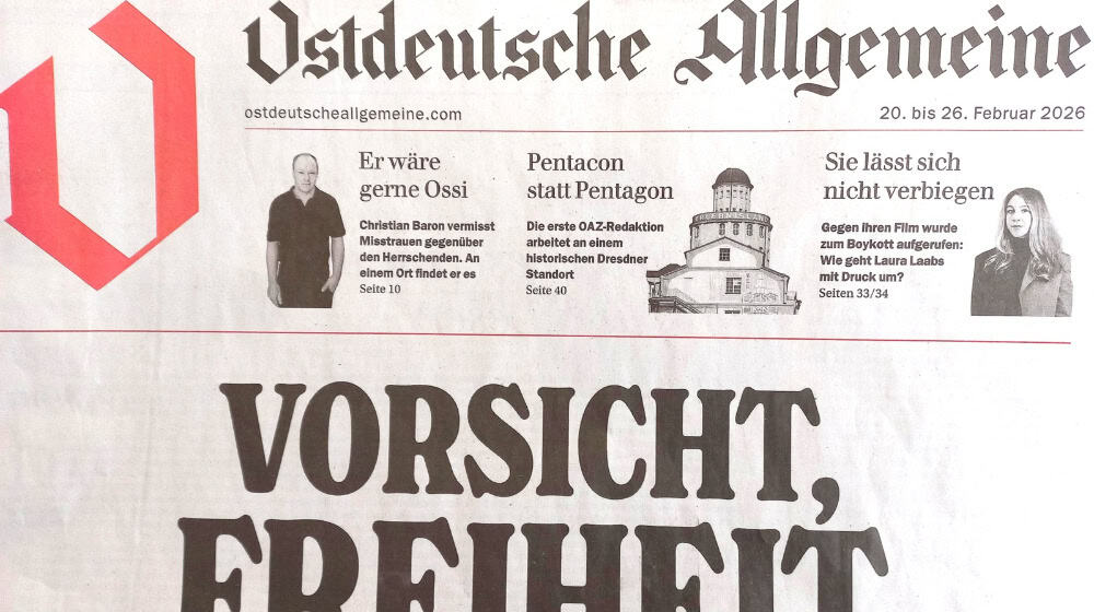 Eine neue Zeitung aus dem Osten für das ganze Land, das möchte die Ostdeutsche Allgemeine sein.